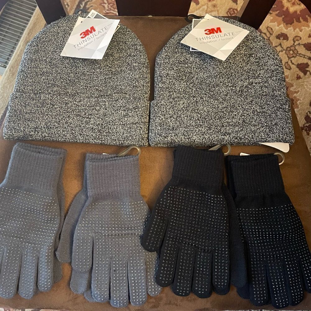 Hats and gloves bundle pack 6 items - Picture 2 of 6